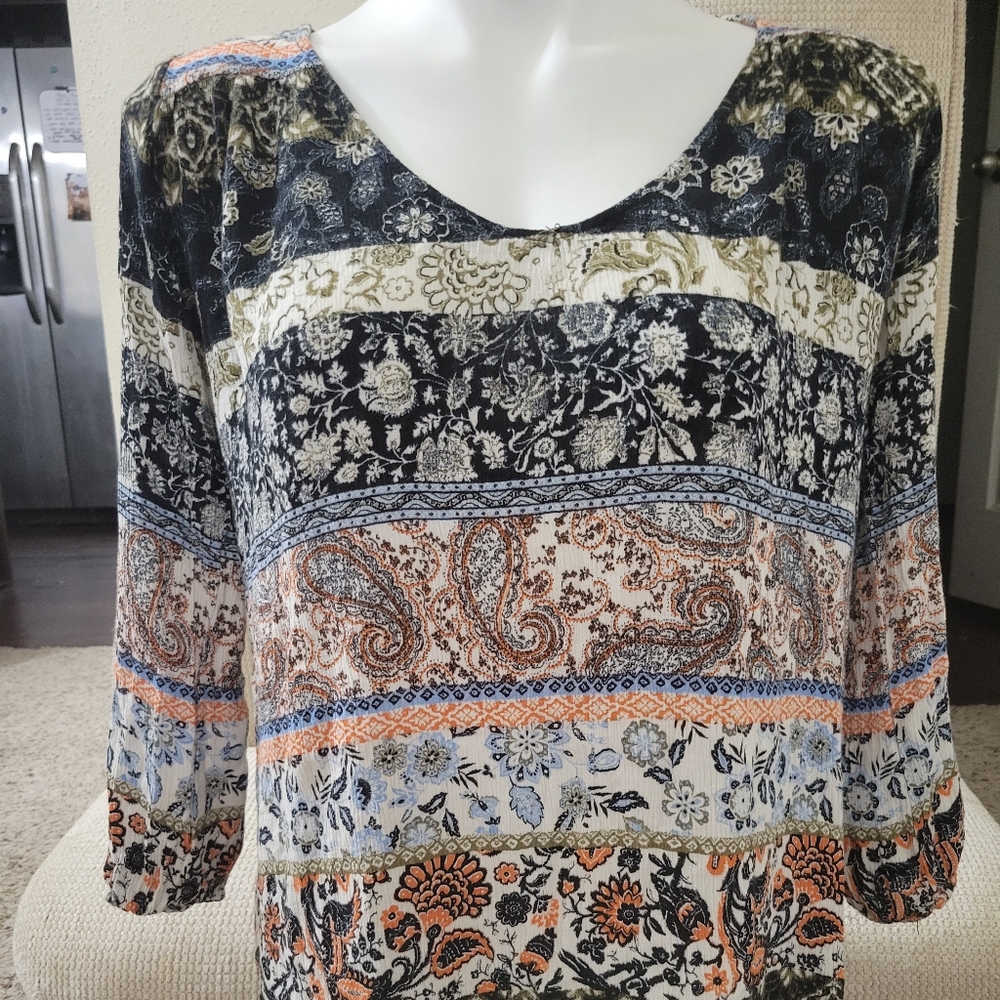 Boho Paisley Tunic
